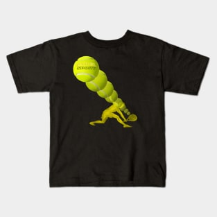 Padel sport 7 yellow Kids T-Shirt